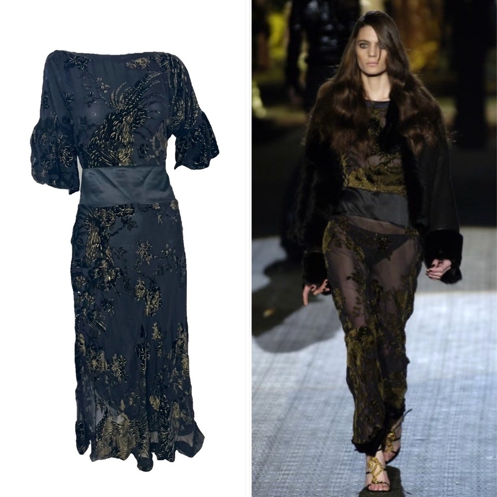 Roberto Cavalli 2006 runway dress